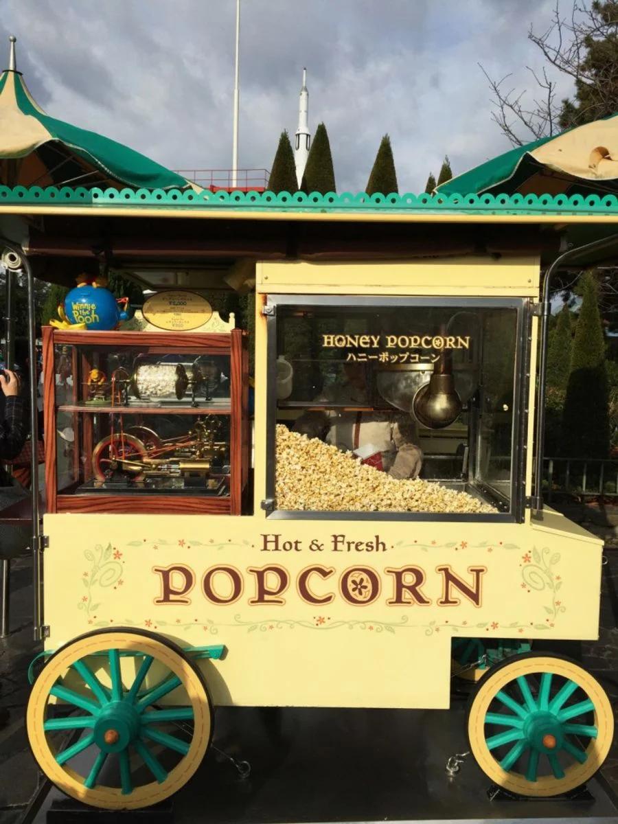Popcorn stand in Tokyo Disneyland