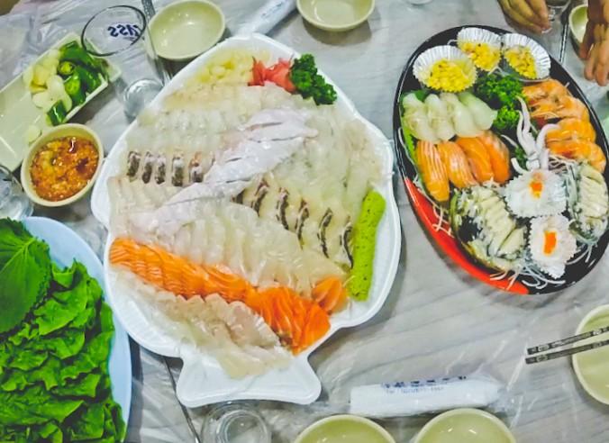 noryangjin raw fish halal