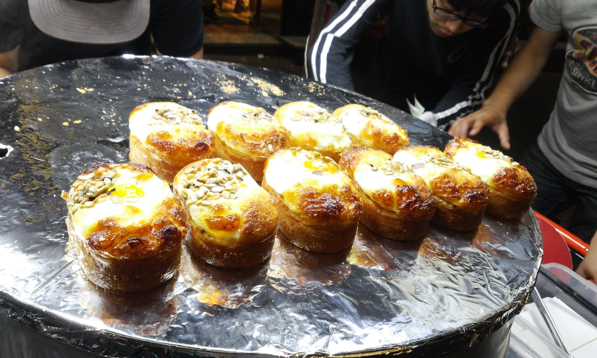 Korean Street Food - Egg Bread