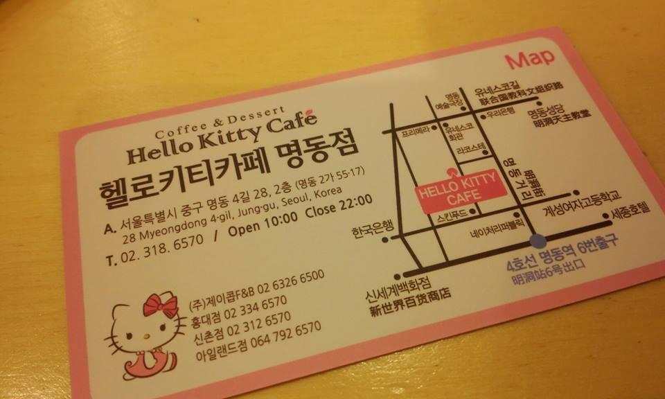 Hello Kitty Cafe Card
