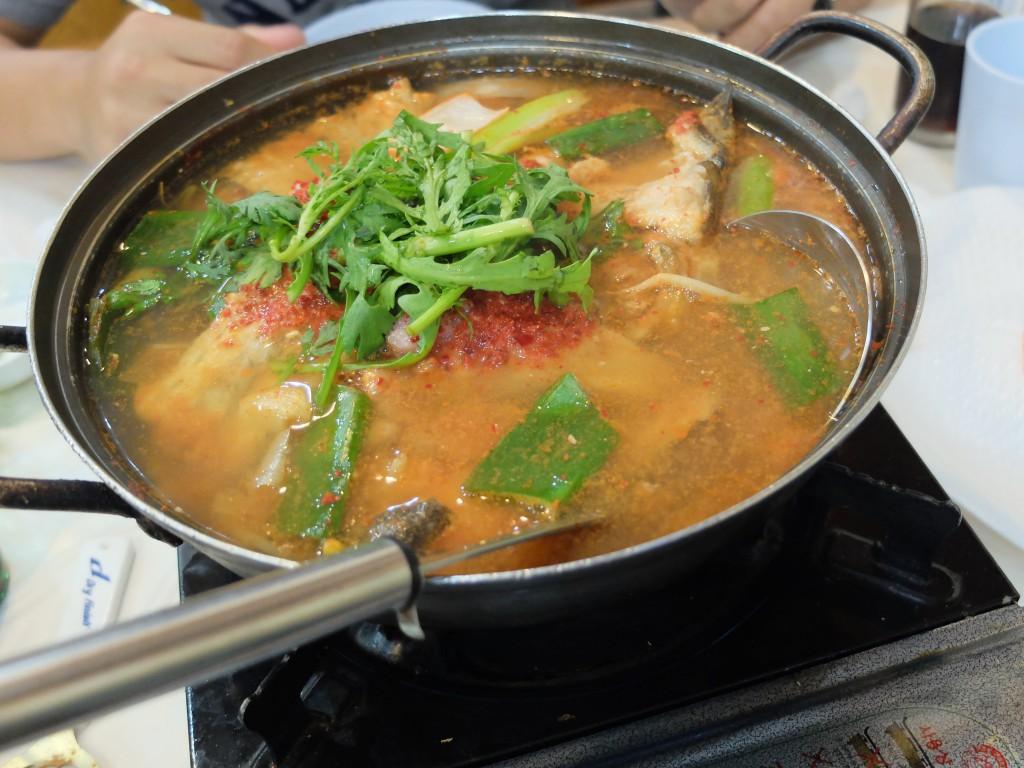 noryangjin halal maeuntang spicy fish soup