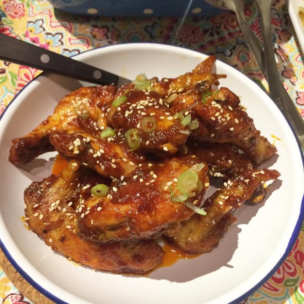 Korean Garlic Gochujang Hot Wings Halal Ramadan Ramadhan Recipe Iftar